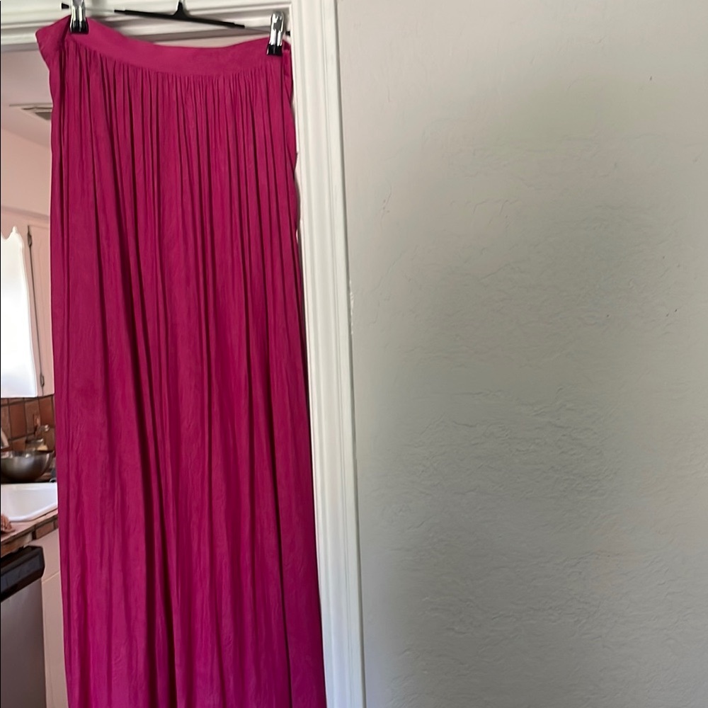Pink Maxi Skirt